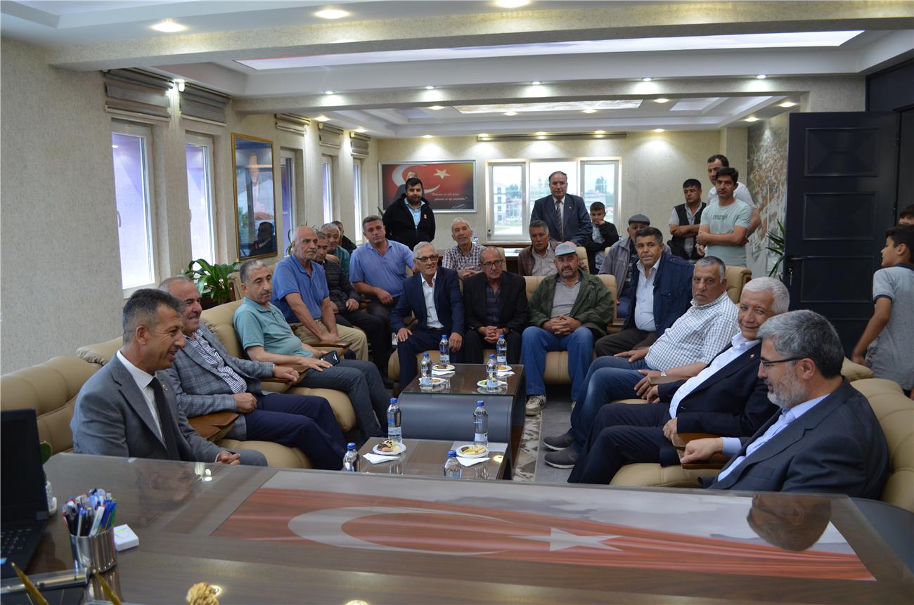  Millet Vekilimiz Sayın Ali ÖZKAYA belediyemizi ziyaret etti.