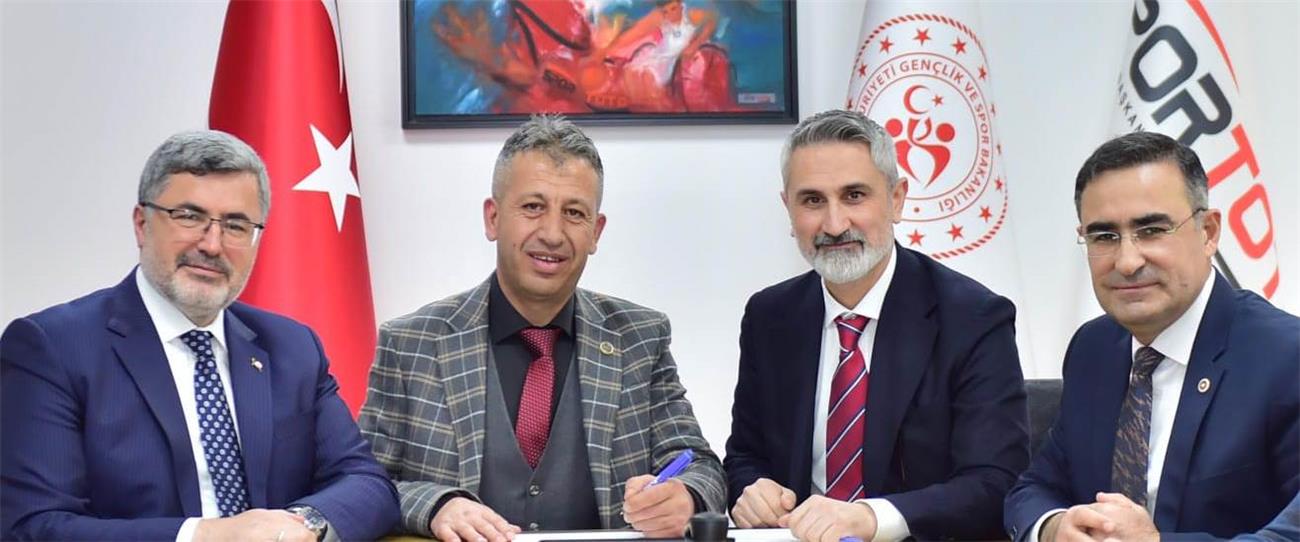 Spor Toto ile Protokol İmzalandı.